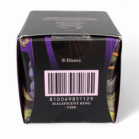 Besame x Disney Villains Maleficent Ring Solid Perfume Sleeping Beauty LE - Picture 11 of 11